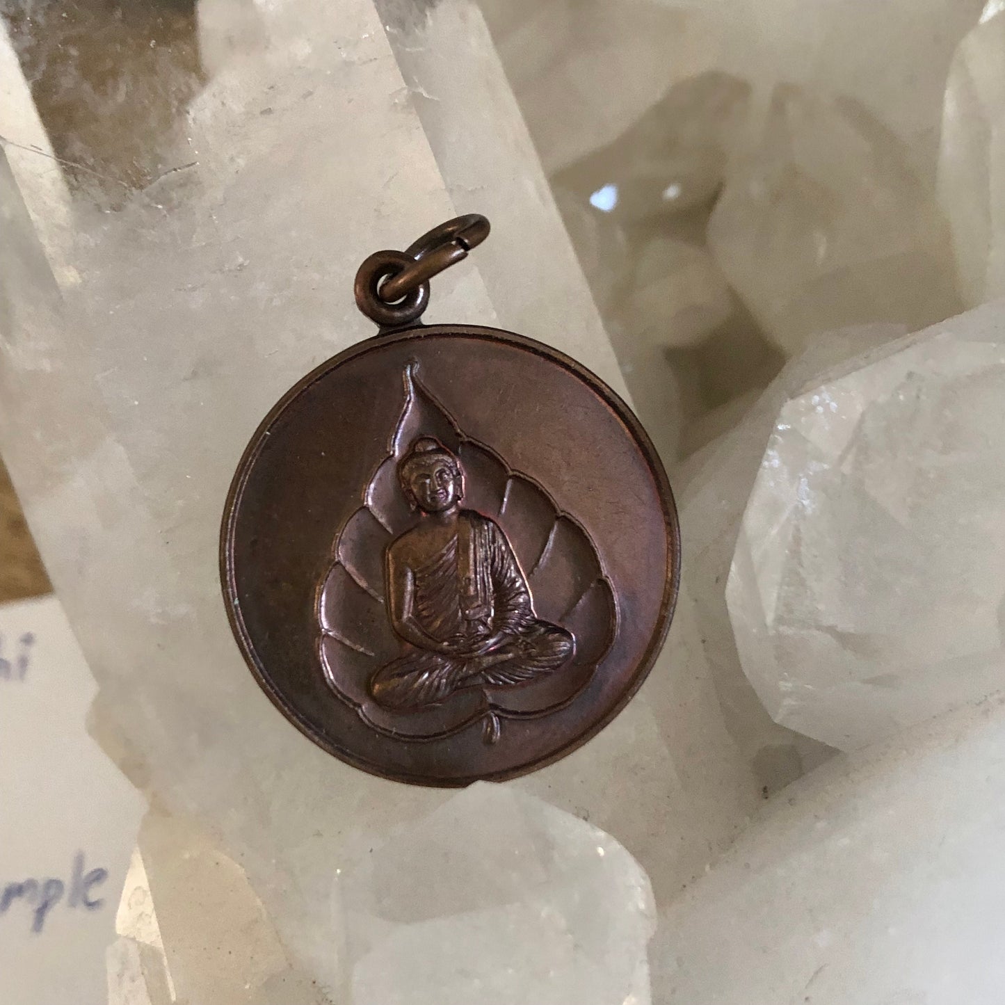 Buddha In Bothi, Thai Number 9, Authentic Thailand Pendant, Talisman, Buddha pendants, Age 10 years