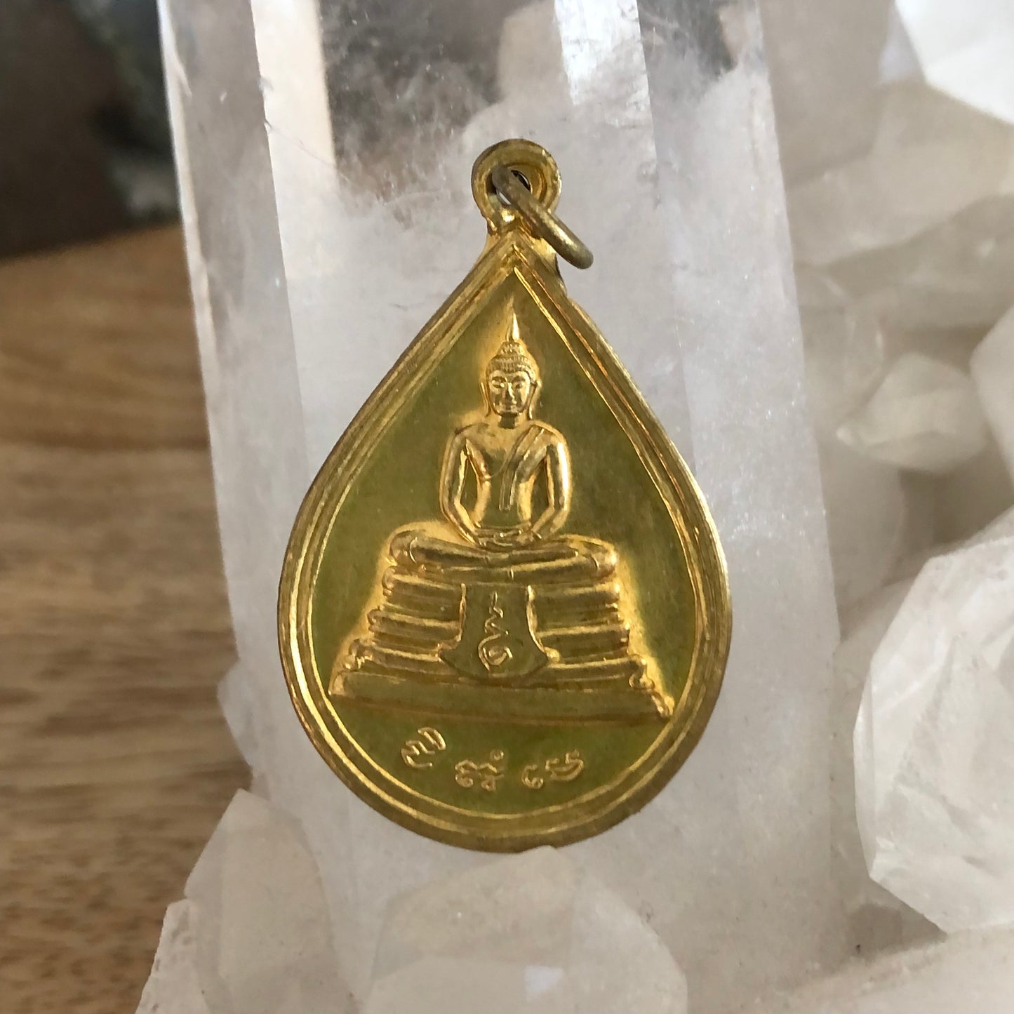 LP Sothorn Buddha Amulet Pendant From Thailand Age 10 years