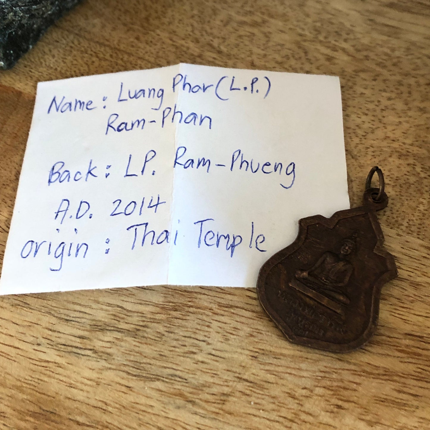 LP Luang Phor Ram Phan, LP Ram-Phueng, AD 2014, Thai Temple, Authentic amulets from Thailand, Talisman