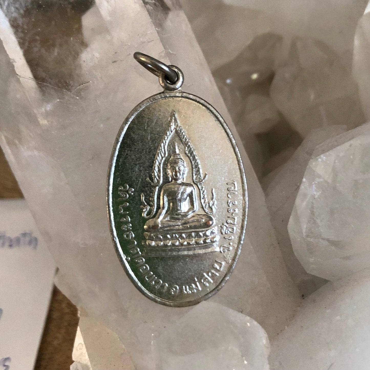 Bug Buddha Amulet, Jedi Phra Thath Doy Wao, At Doy Wao Phra Thath Temple,  Authentic amulets from Thailand, Talisman, Pendant, Over 10 years