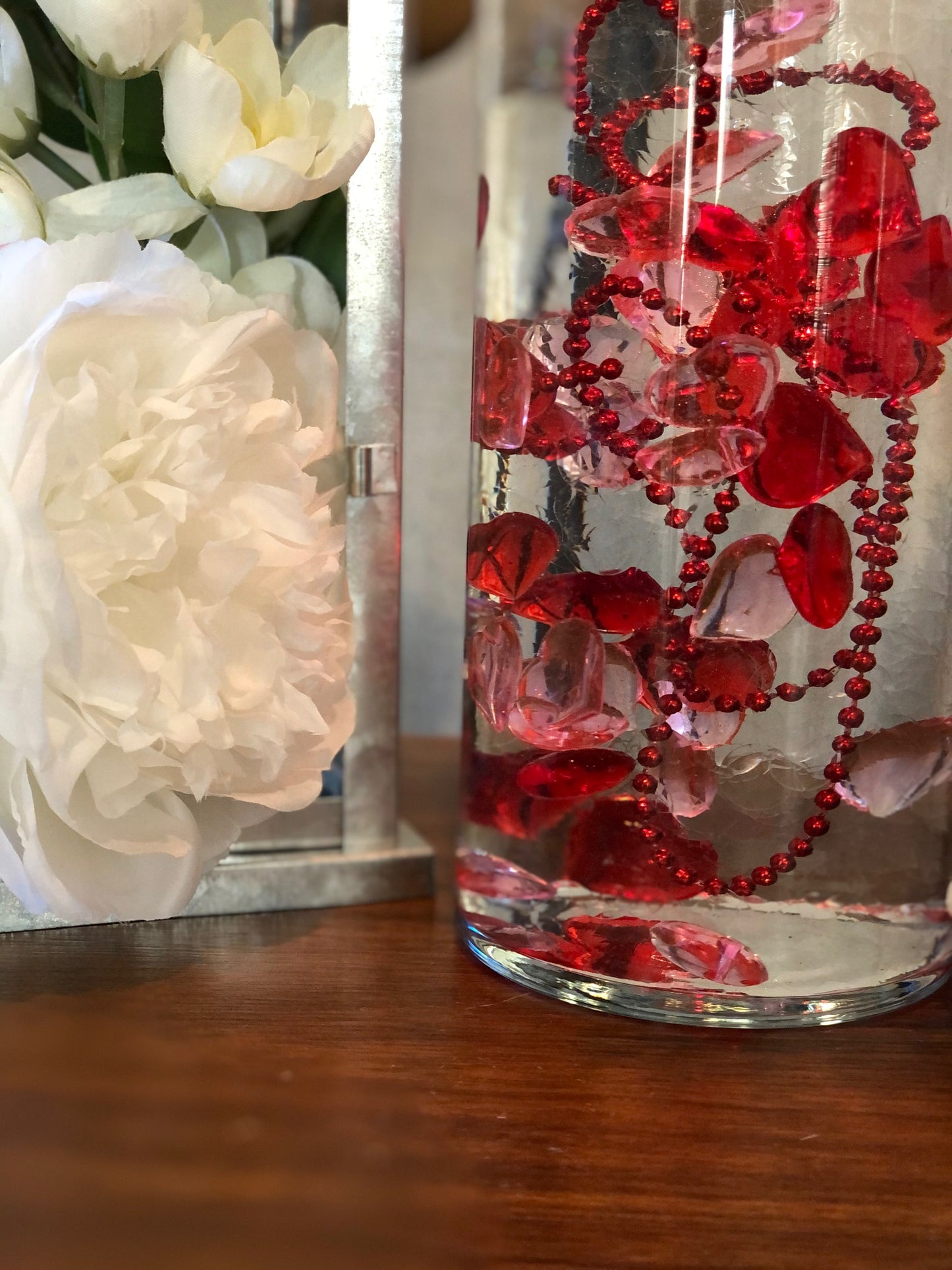 Valentines Day Decor DIY Floating Pearl Centerpiece 60pc Mix