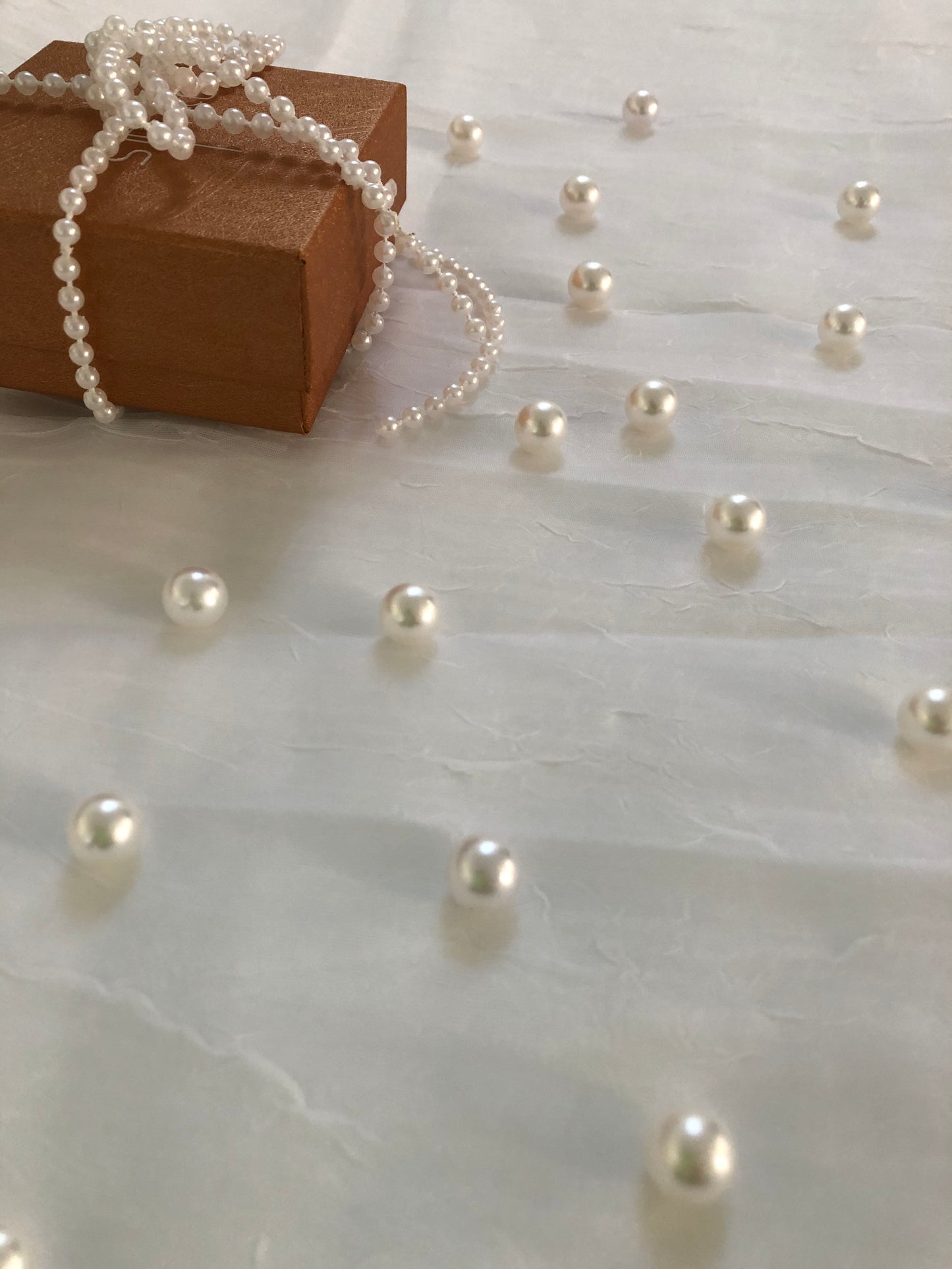 White Table Pearls For Wedding And Party, Table Confetti, Vase Fillers