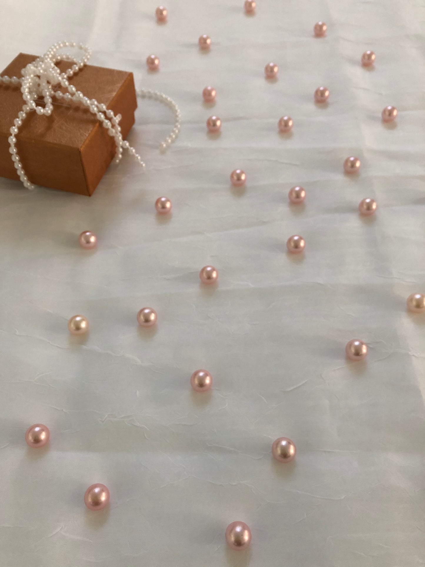 Light Pink Table Pearls For Wedding And Party, Table Confetti, Vase Fillers