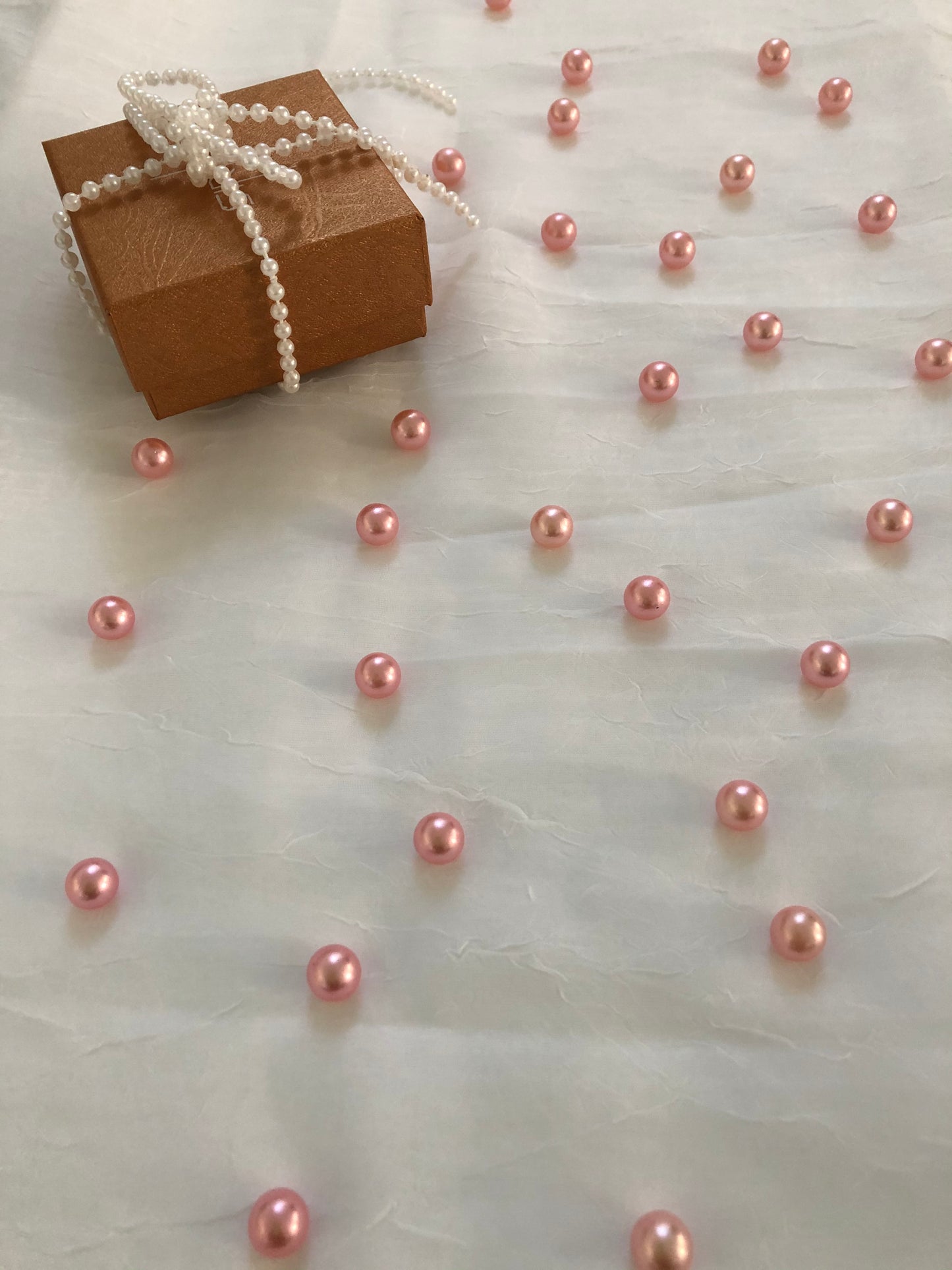 Pink Table Pearls For Wedding And Party, Table Confetti, Vase Fillers