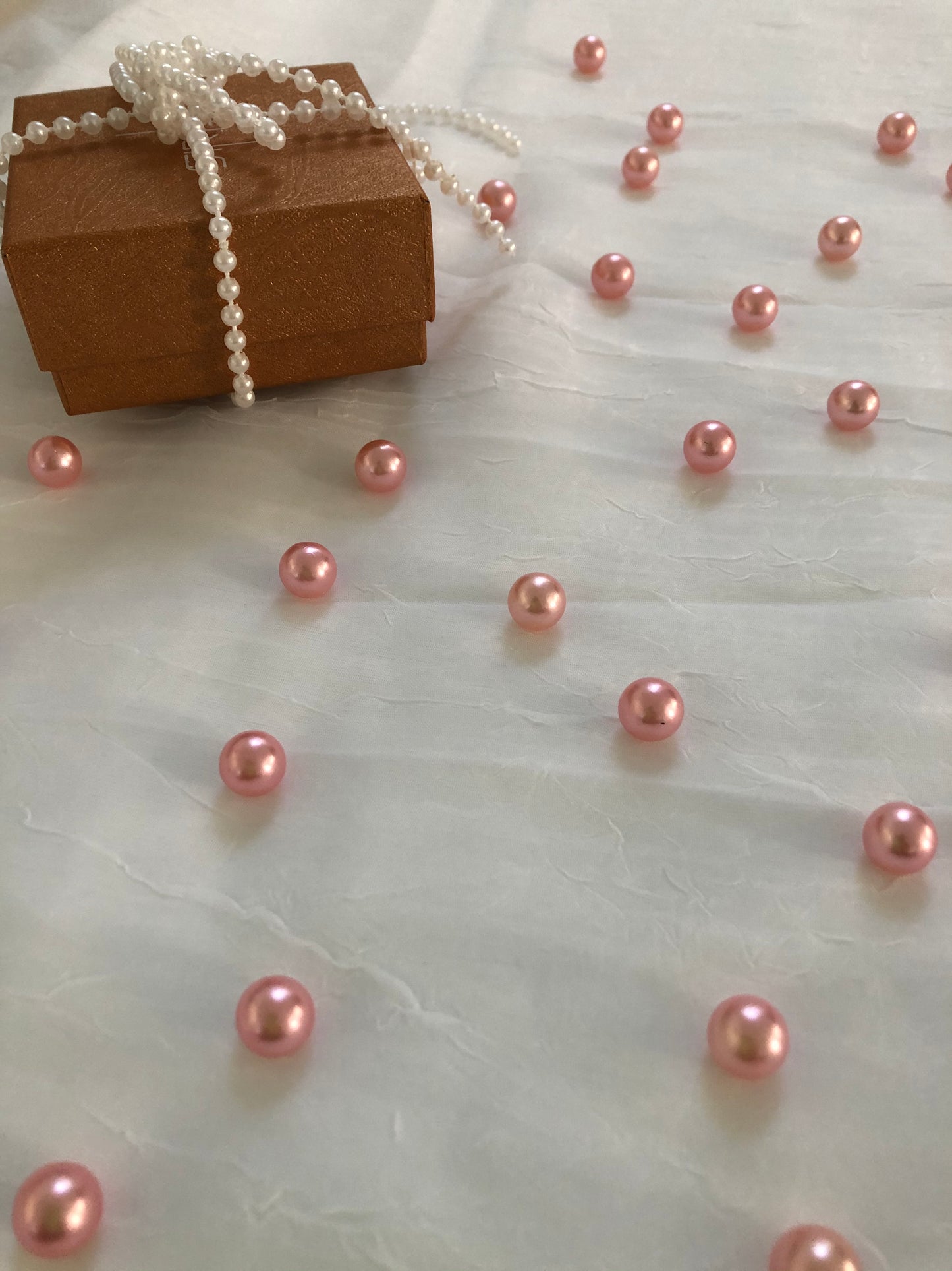 Pink Table Pearls For Wedding And Party, Table Confetti, Vase Fillers