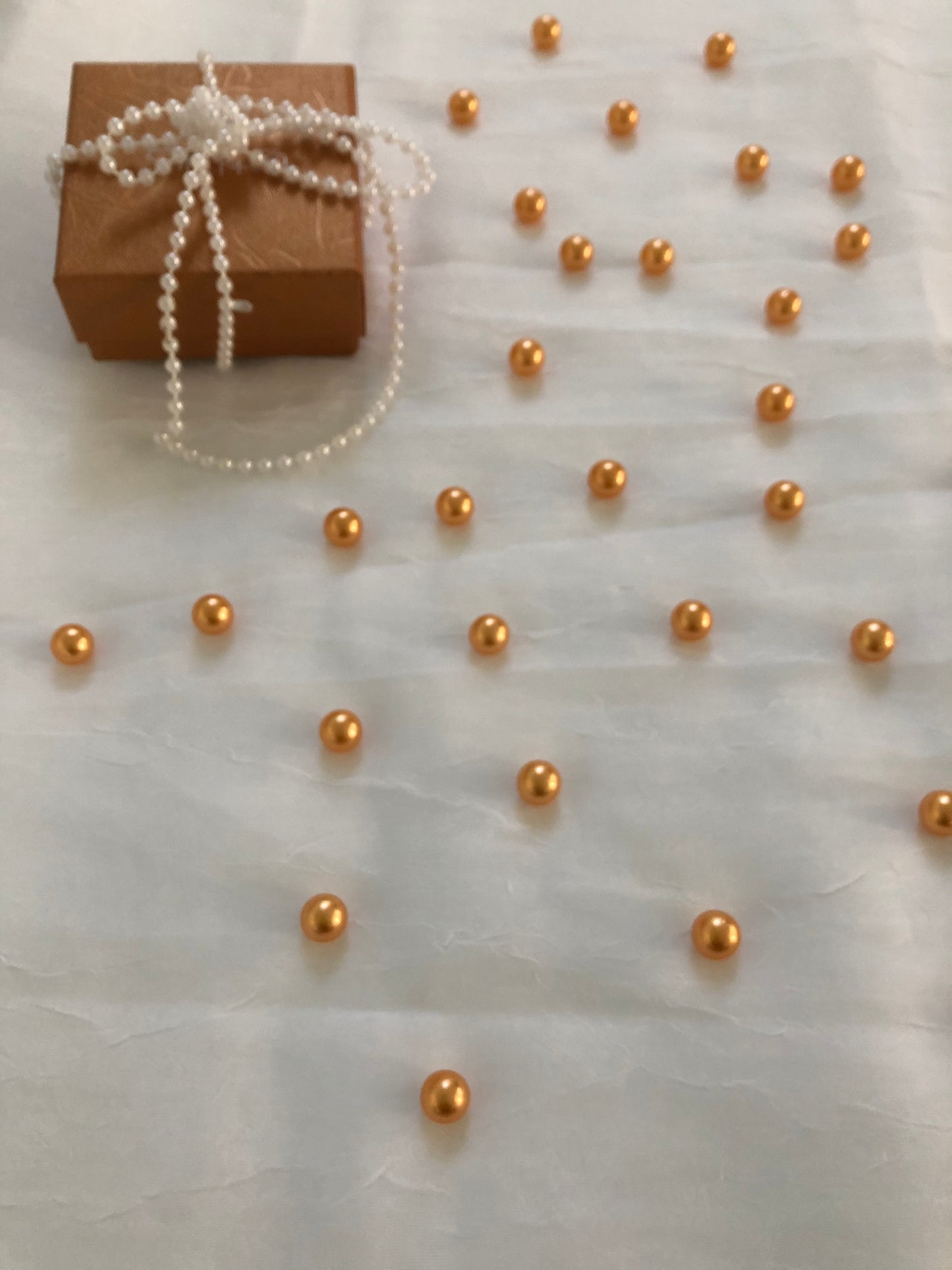 Gold Table Pearls For Wedding And Party, Table Confetti, Vase Fillers