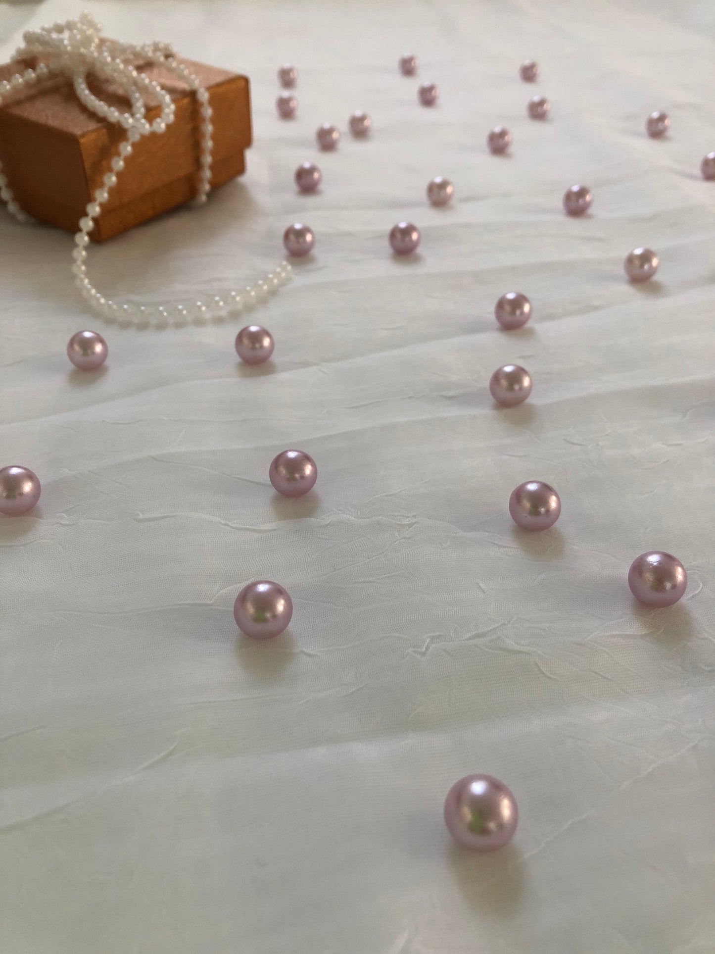 Lilac Table Pearls For Wedding And Party, Table Confetti, Vase Fillers