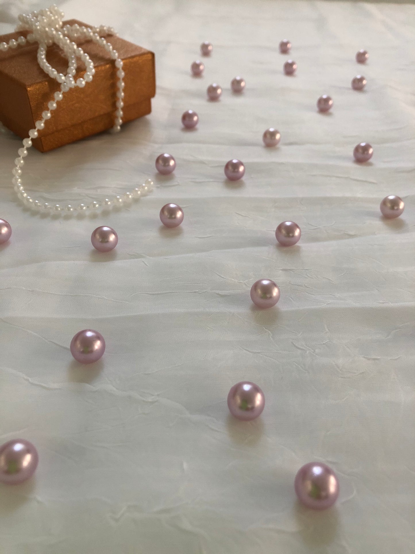 Lilac Table Pearls For Wedding And Party, Table Confetti, Vase Fillers