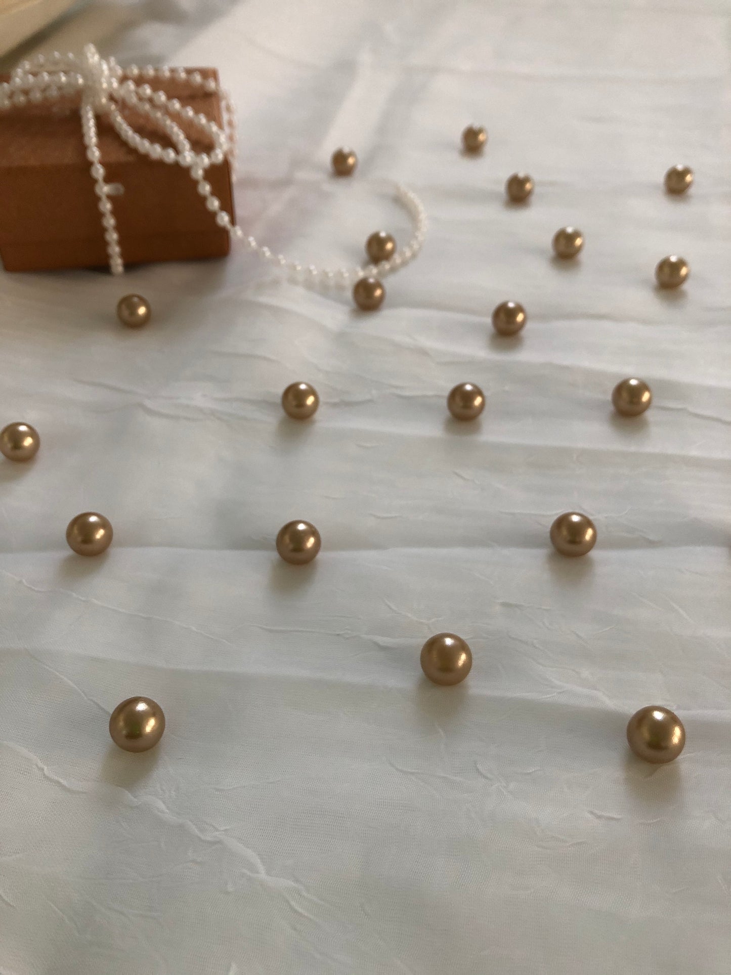 Champagne Table Pearls For Wedding And Party, Table Confetti, Vase Fillers