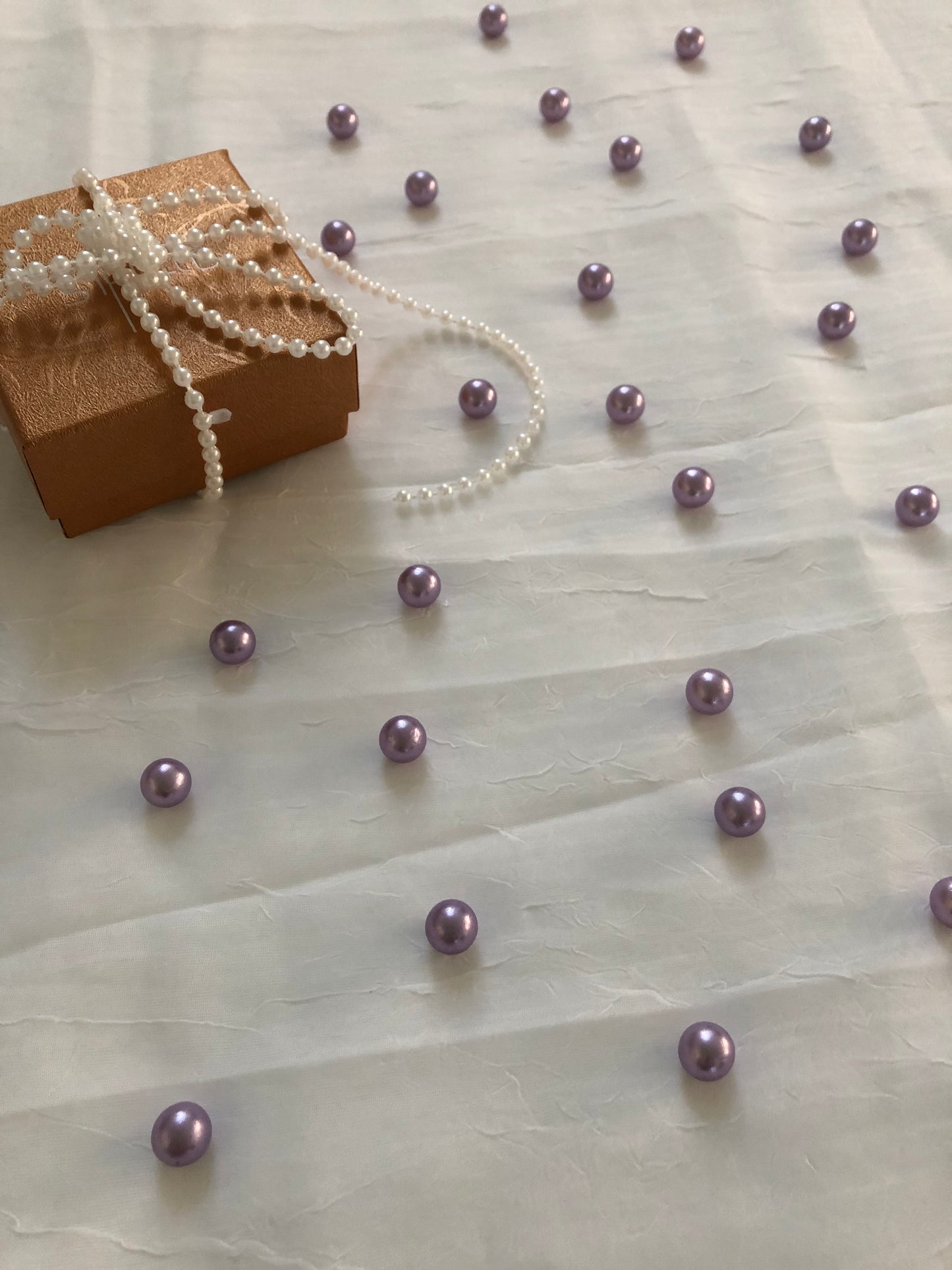 Lavender Table Pearls For Wedding And Party, Table Confetti, Vase Fillers