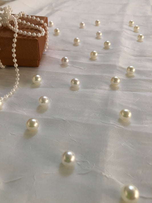 Ivory Table Pearls For Wedding And Party, Table Confetti, Vase Fillers