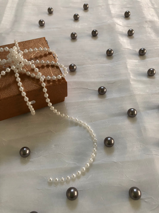 Gray Table Pearls For Wedding And Party, Table Confetti, Vase Fillers