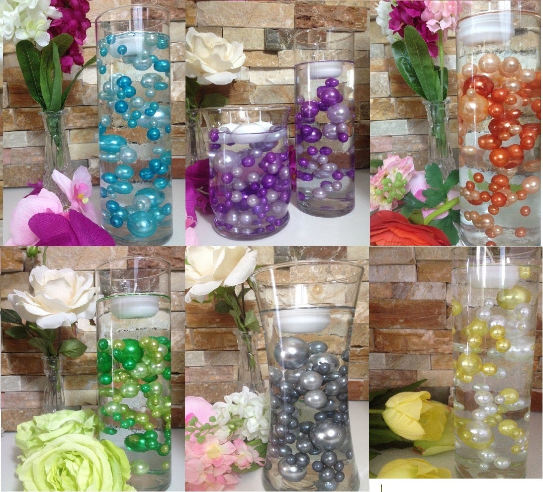 DIY Floating Pearl Centerpiece/Decor Custom Colors