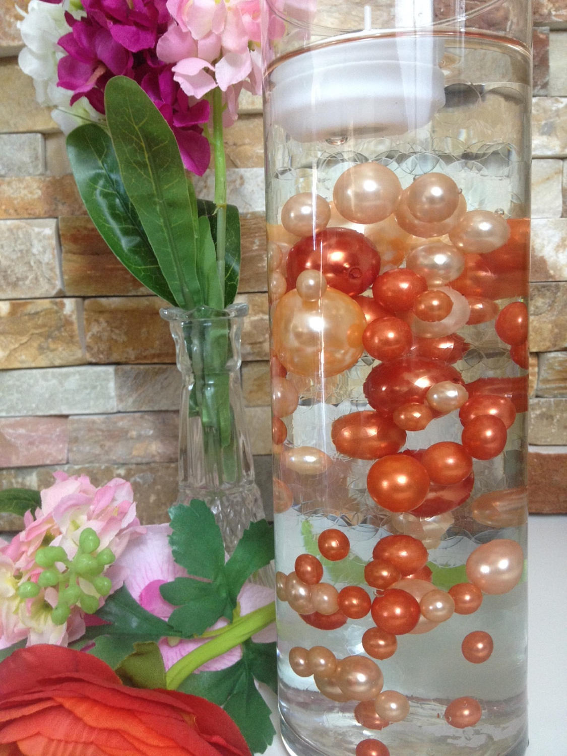 DIY Floating Pearl Centerpiece/Decor Custom Colors