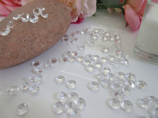 Diamond Table Scatters, 500/pk For Wedding Table Confetti, Vase Fillers, Decors, Embellishment