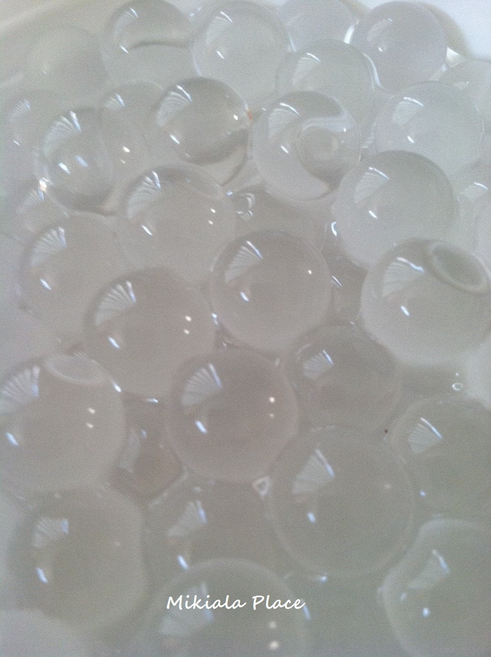 Transparent Water Absorbing Gel Beads Used For Floating Pearls and floral arrangements Select from:(1000/3000/5000/10,000)